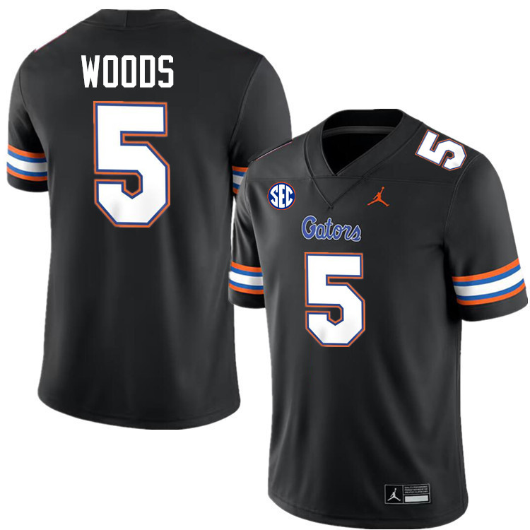 Jayden Woods Florida Jersey,Florida Gators #5 Jayden Woods Uniforms,Jersey Youth-Black Jayden Woods Florida Jersey,Florida Gators #5 Jayden Woods Uniforms,Jersey Youth-Black
